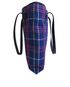 Mulberry London Tartan Tote, side view